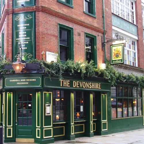 The Devonshire #1 in Top Gastropub list